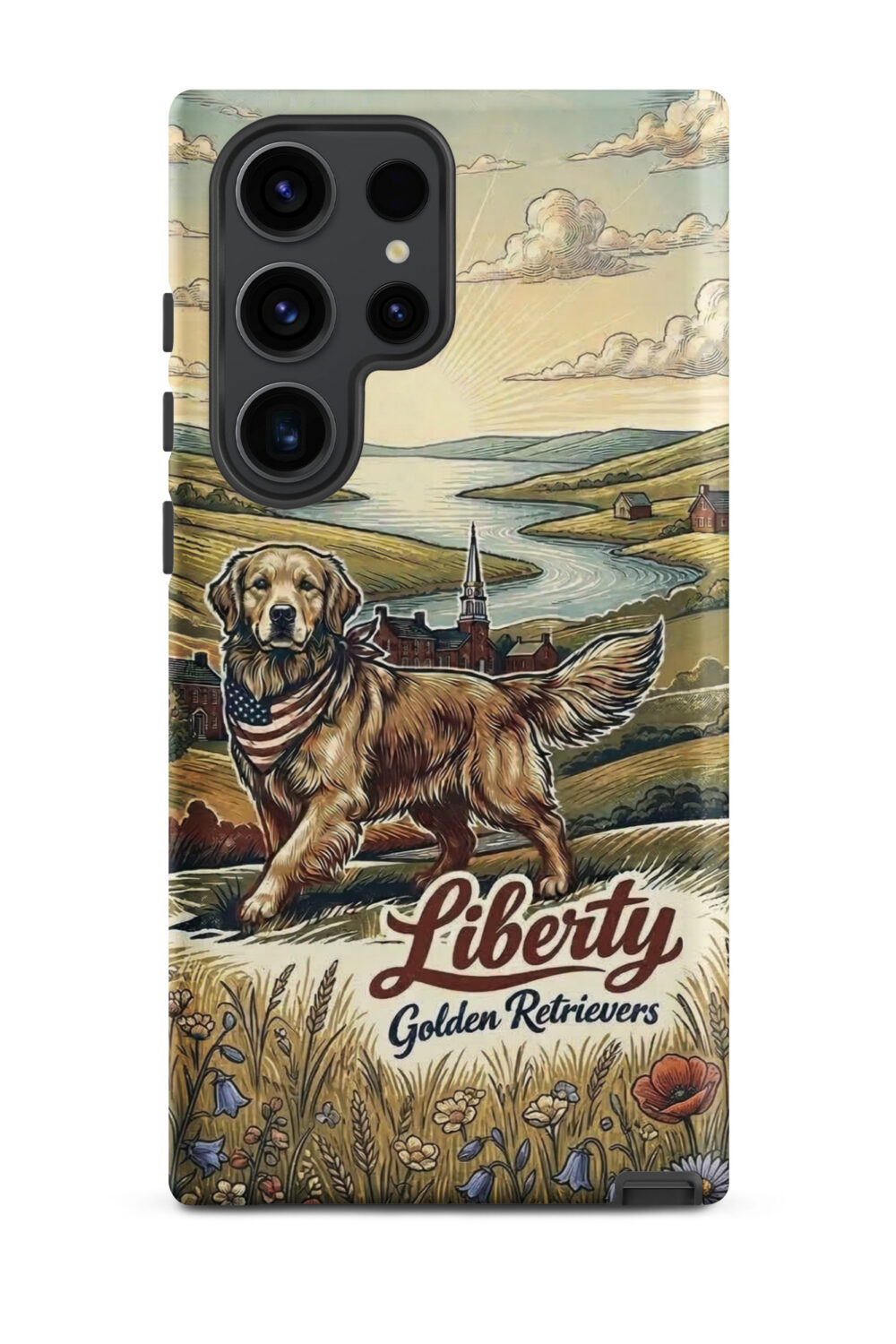 Liberty Golden Retrievers Tough case for Samsung®