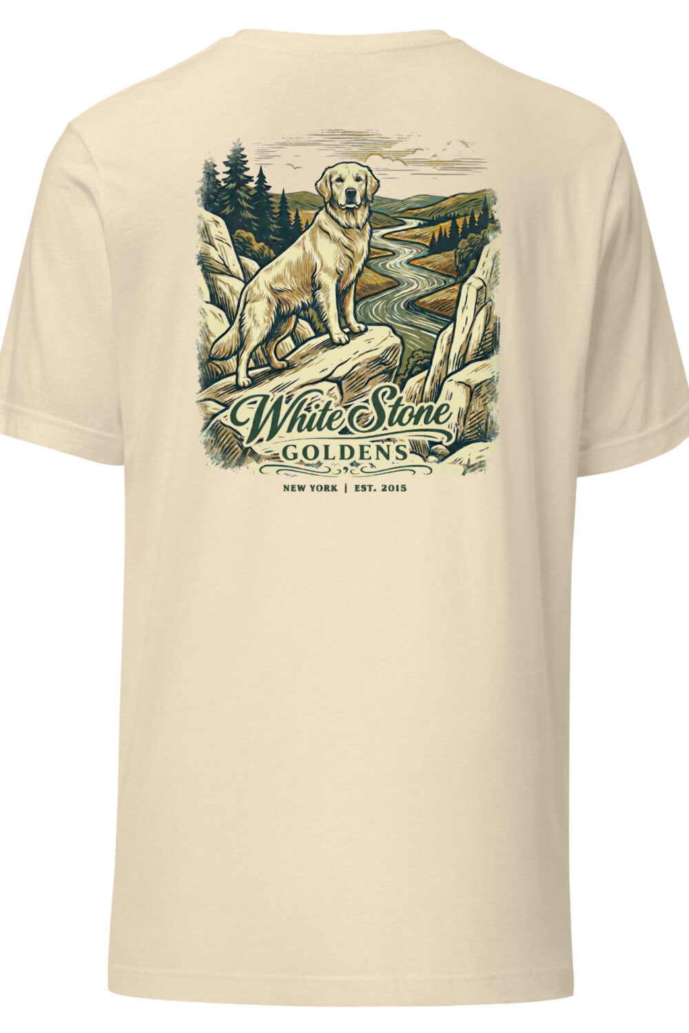 White Stone Goldens Unisex Tee
