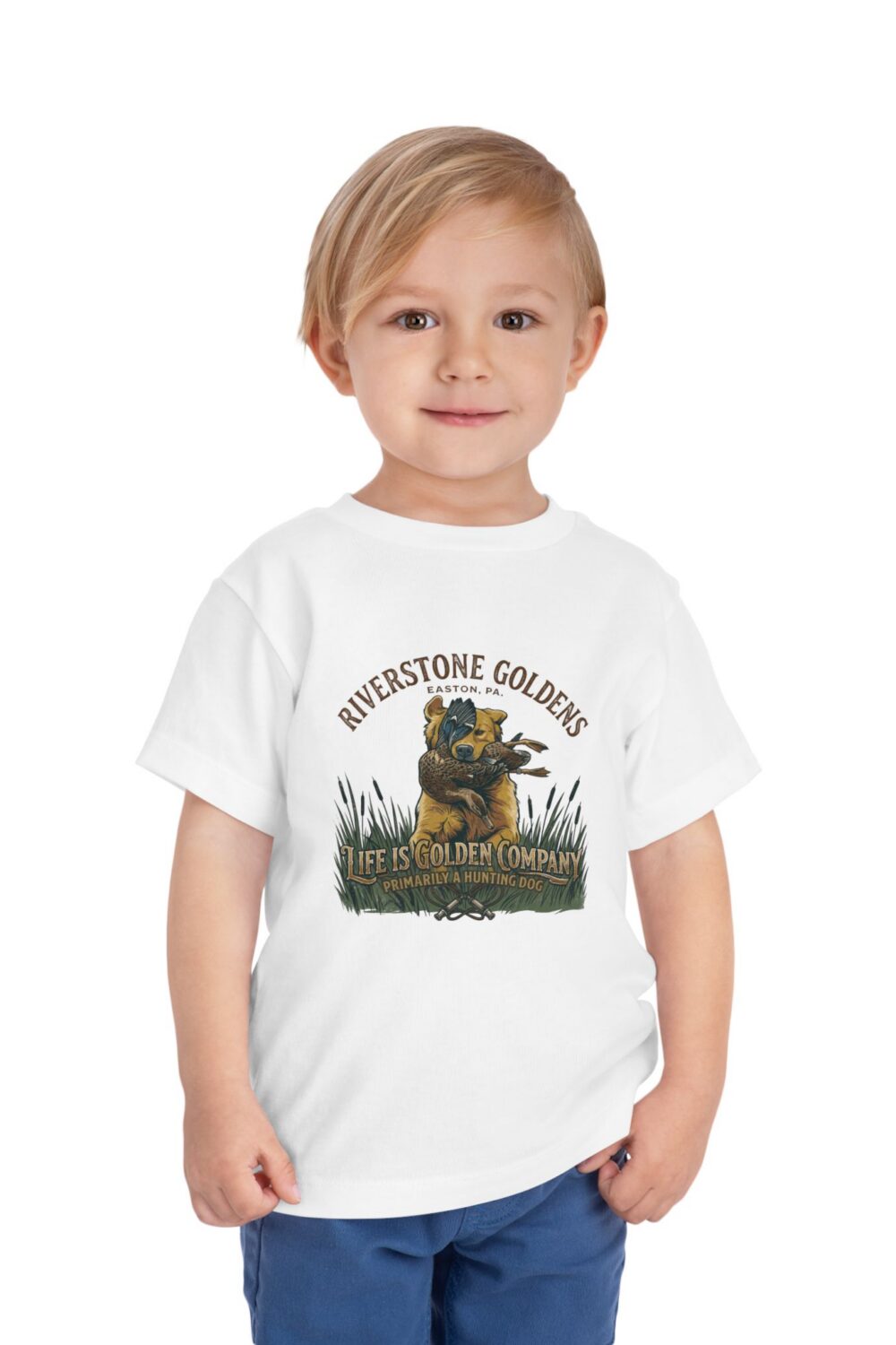 Riverstone Goldens Hunting Toddler Tee