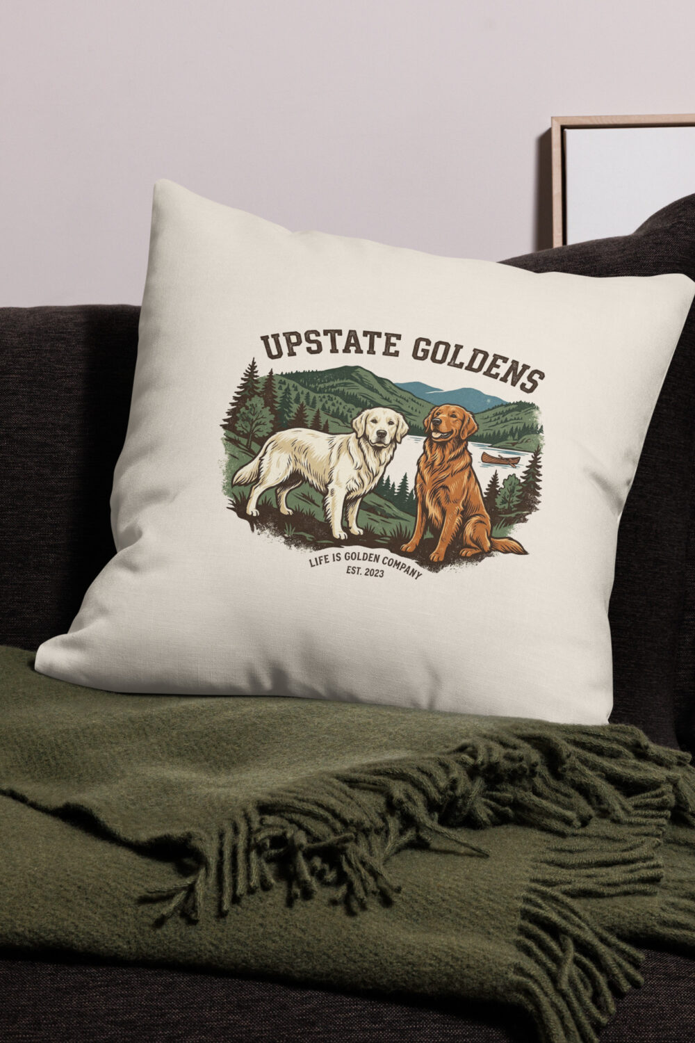 Upstate Goldens Premium Pillow