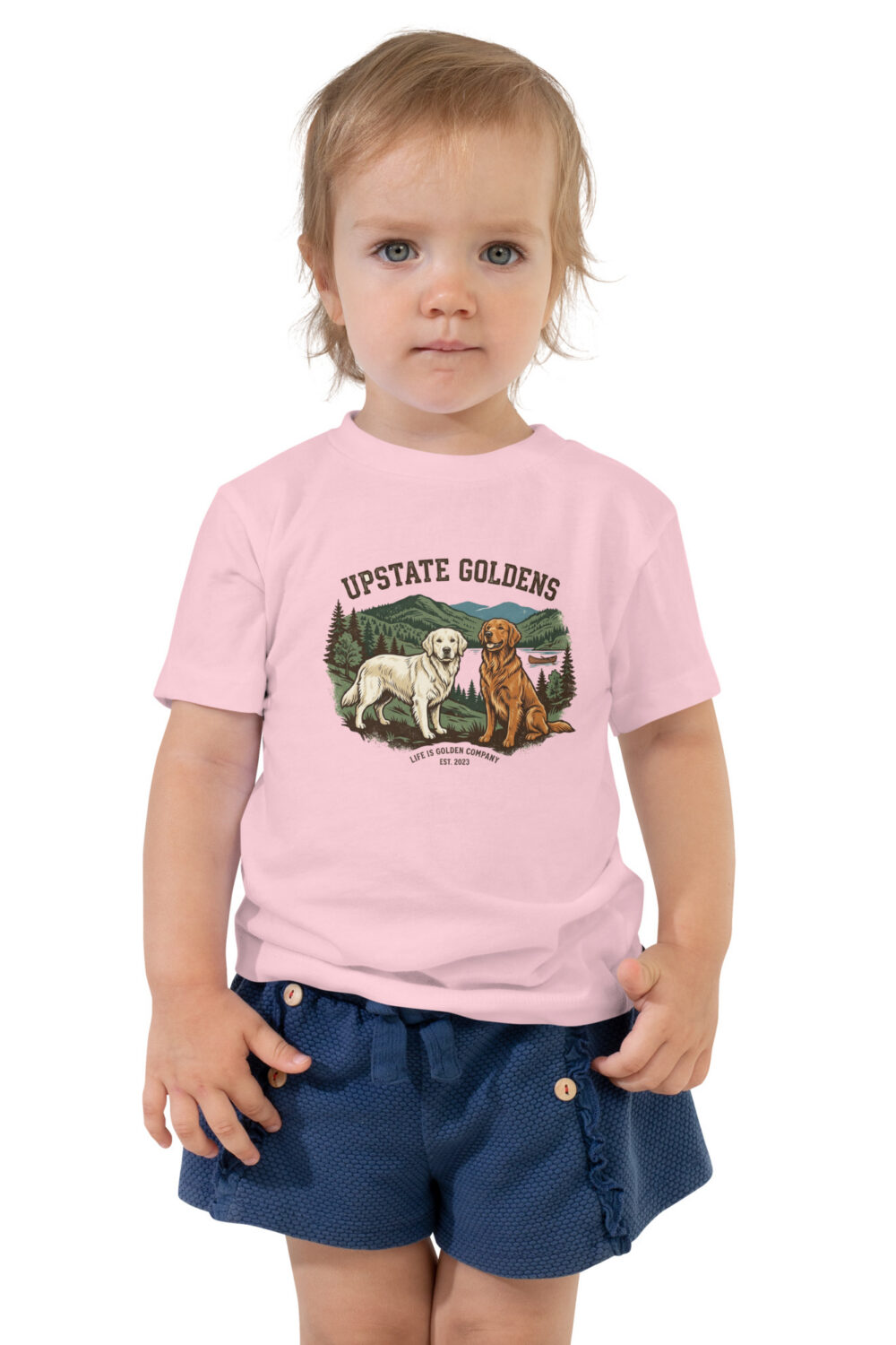 Upstate Goldens Toddler Short Sleeve Tee