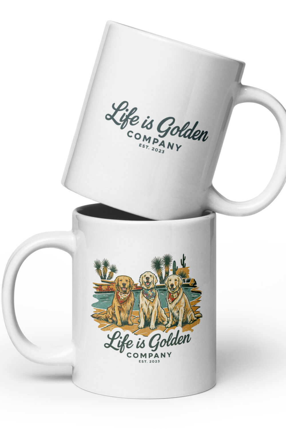 Magnum PI Pups Ceramic Mug