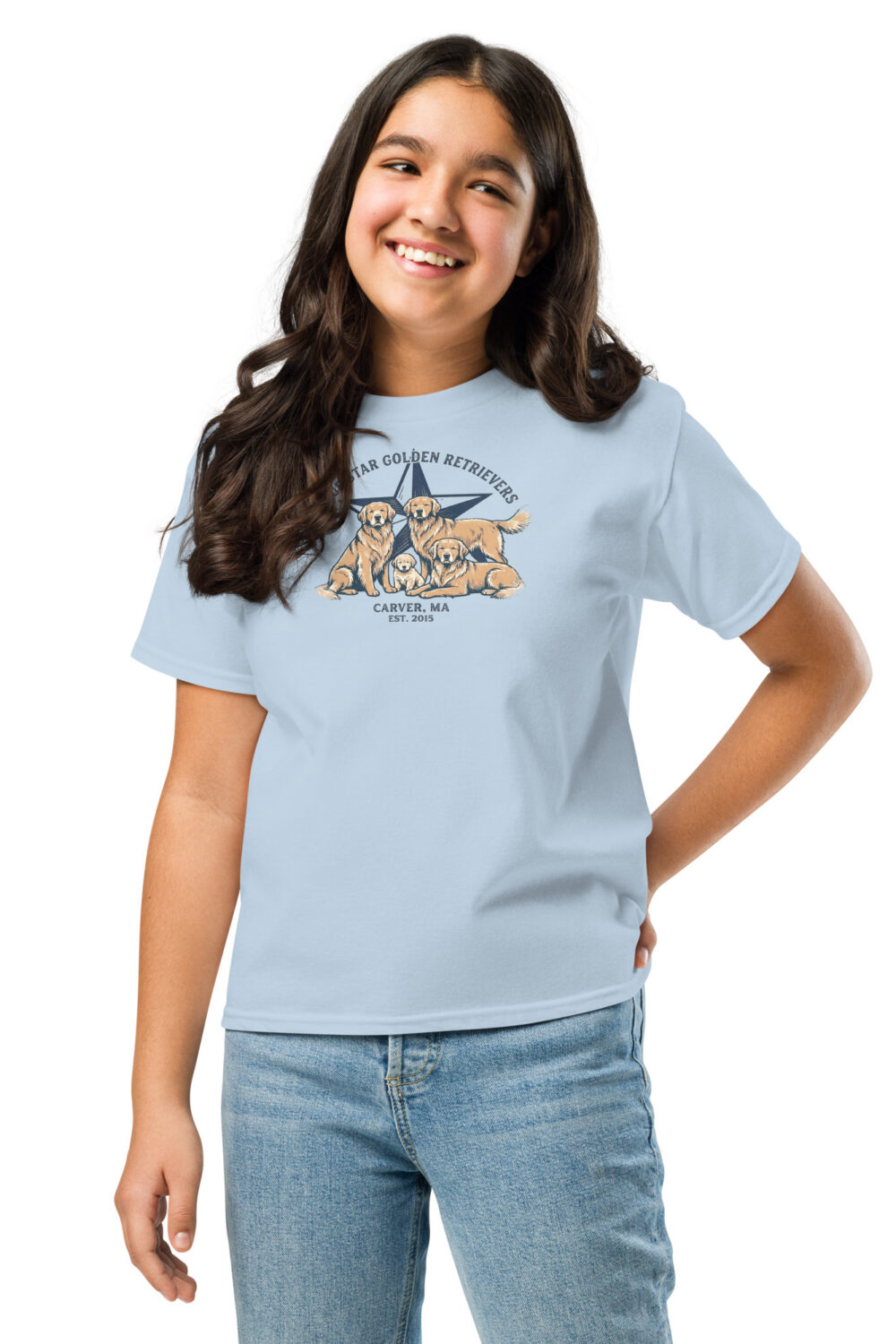 Blue Star Youth classic tee