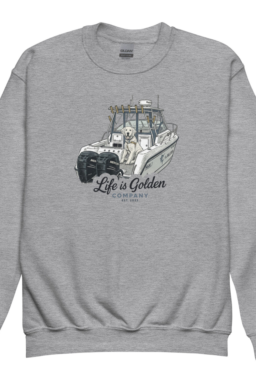 Boat Life Youth Crew Neck